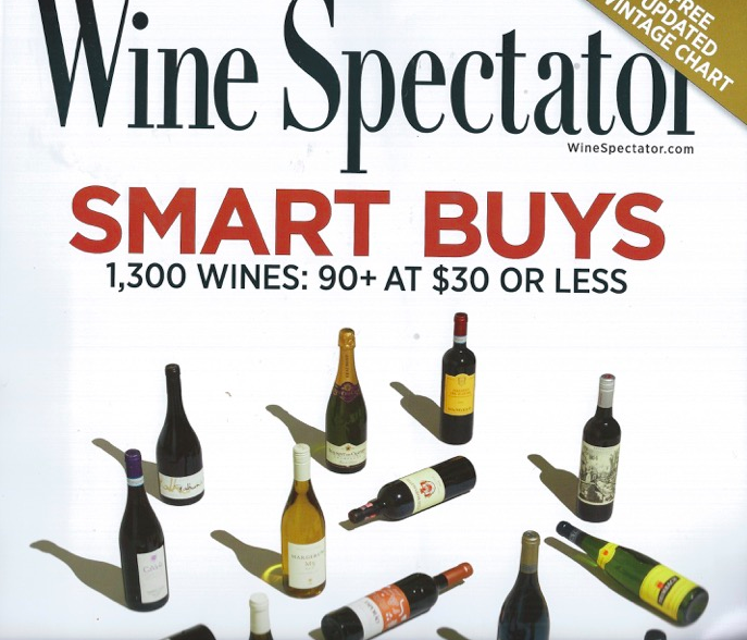 Smart Buys / Achats Malins par le Wine Spectator