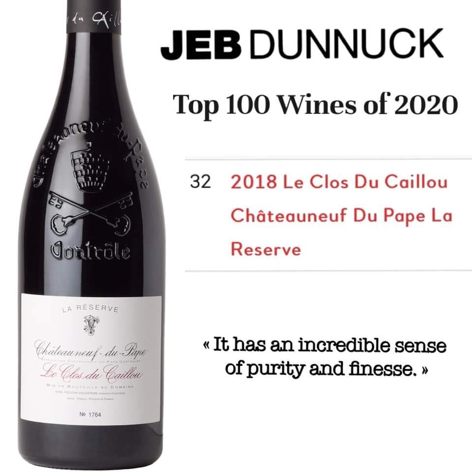 JEB DUNNUCK - TOP 100 WINES OF 2020